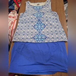 EUC Lands End Two Piece Bathing Suit